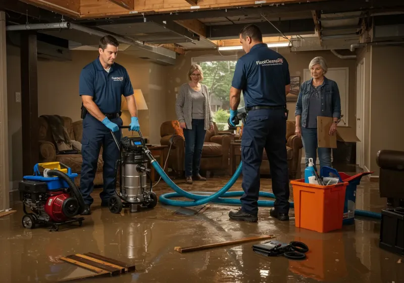Basement Water Extraction and Removal Techniques process in Alamo, TX