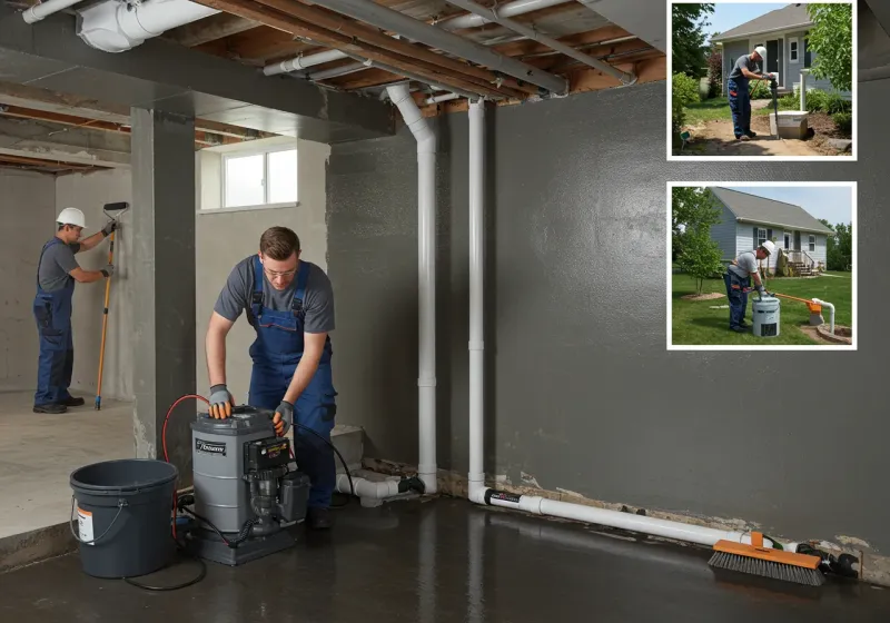 Basement Waterproofing and Flood Prevention process in Alamo, TX